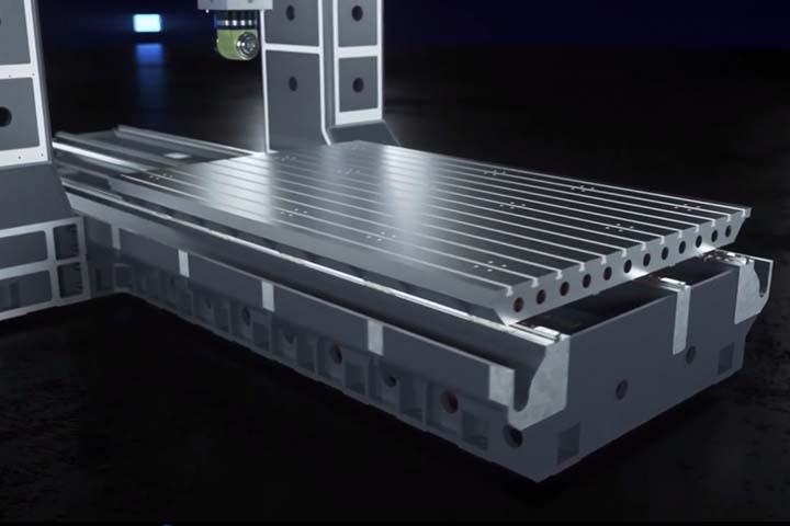 龍門銑機床3D三維動畫宣傳展示動畫
